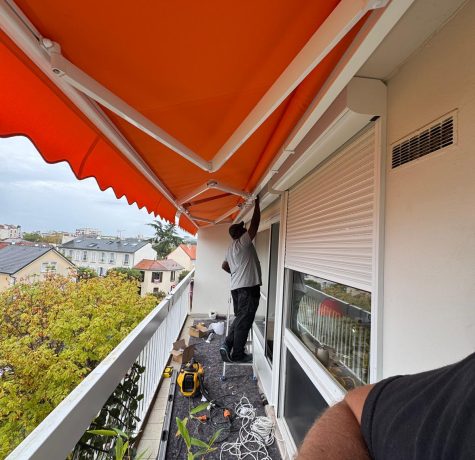 Fournitures et pose de store banne à Joinville-le-Pont — Clarté Fenêtres