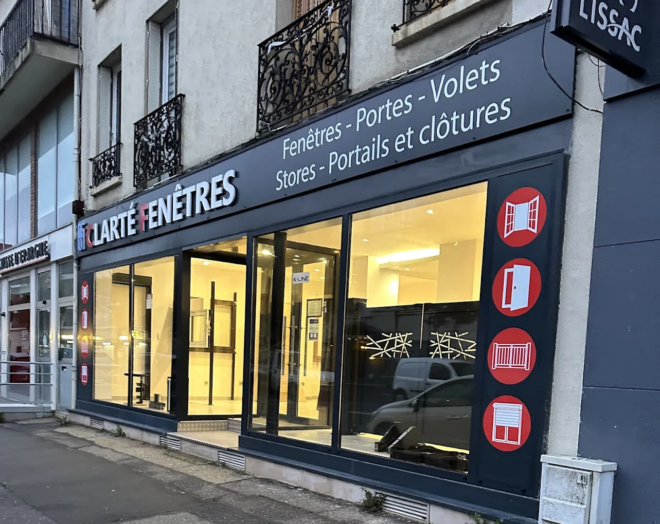 Showroom Clarté Fenêtres à Noisy-le-Grand